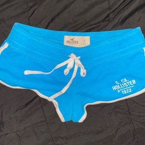 Blue Hollister Short Bikini Shorts
